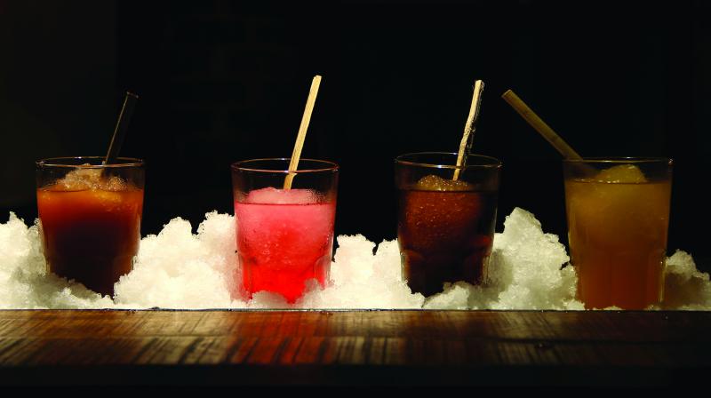 Frozen cocktails, like the margarita or the daiquiri are classics that have been around for a long time.