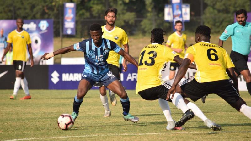 Real Kashmir had turned up for the game last month, asserting that all the security arrangements were in place and they be awarded the three points after Minervas no-show. (Photo: Twitter)