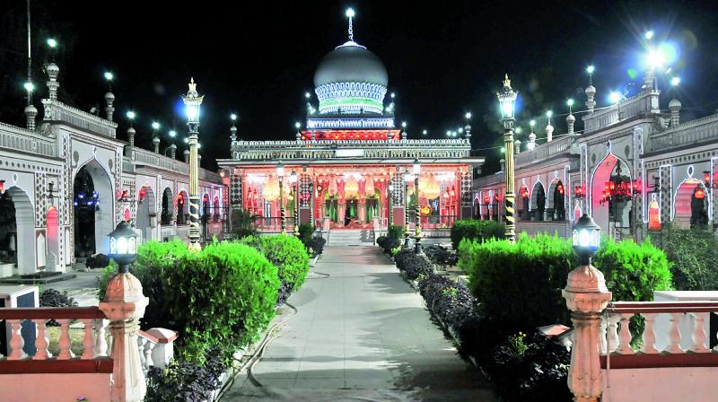 The tomb of Hazrat Shah Mohammed Hasan Sahib Qibla. (Photo: P . Surendra)