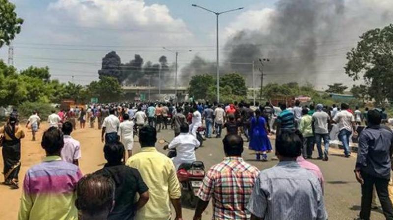 11 people including a teenager were killed in anti-Sterlite protest in Tuticorin on Tuesday. (Photo: PTI)