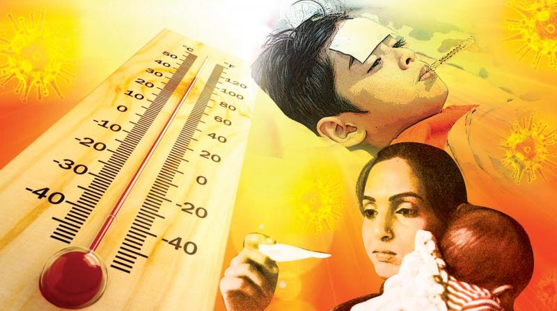 With an early summer descending on the city,  Bengalureans are not only having to put up with high temperatures, but also the risk of a  host of diseases like diarrhoea, chicken pox and measles.