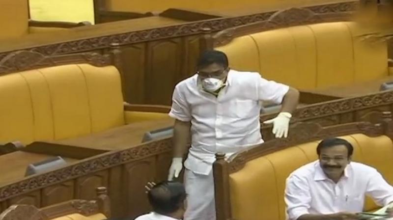 Kuttiady MLA Parakkal Abdulla said his act was only to bring the governments attention to the situation in Kuttiyadi-Perambra region, the epicentre of the Nipah virus. (Photo: ANI | Twitter)