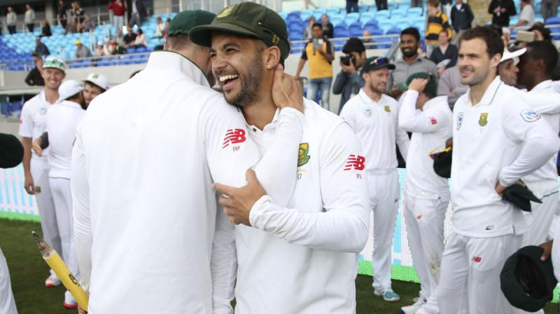 South Africa bundled out Australia for 161 before lunch on the fourth day to win the Hobart Test by an innings and 80 runs and clinched the three-match Test series. (Photo: AP)