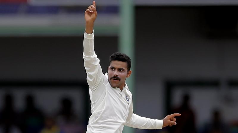 Ravindra Jadeja (32 Tests) became the second fastest Indian to pick up 150 Test wickets after Ravichandran Ashwin (29 Tests). (Photo: