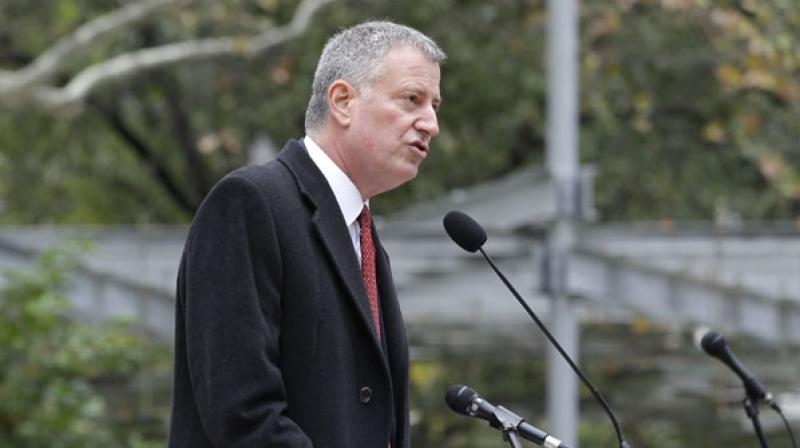 New York City Mayor Bill de Blasio (Photo: AP)