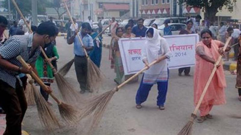The GHMC is in a competition mode as the Swachh Survekshan Survey will wind up on March 10 (Representational image)