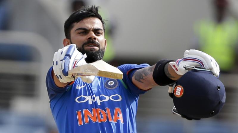 Virat Kohli, who scored 18th ODI ton in run-chase, surpassed Sachin Tendulkar in the list of cricketers with most ODI hundreds in run-chase. (Photo: AP)