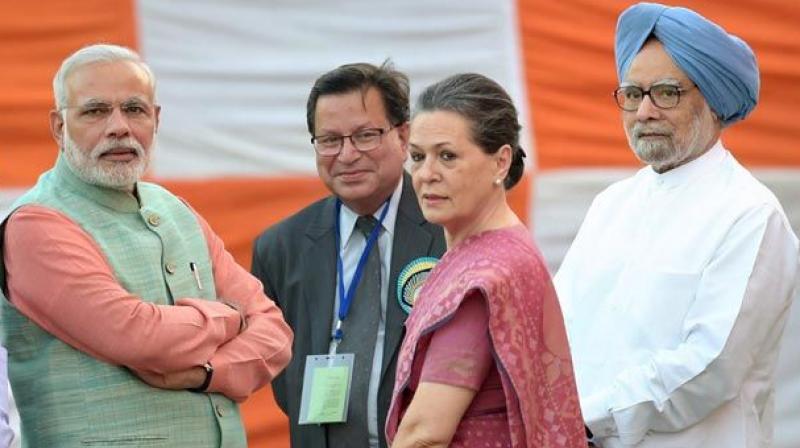 Congress president Sonia Gandhi said, A year later, demonetisation has done nothing but rub salt on the wounds of distressed farmers, small traders, housewives and daily workers. The fortunes of a handful are being built by destroying the future of the poor and the oppressed. (Photo: File | GST)
