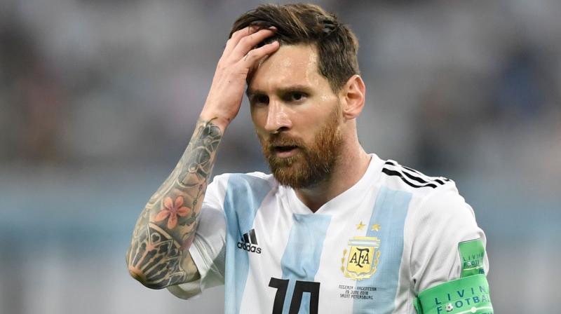 Expressing his views on Messis silence after being eliminated from the 2018 FIFA World Cup, the retired footballer said that the striker should have spoken about the same. (Photo: AFP)