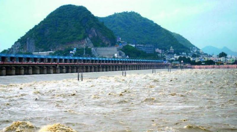 Krishna River Management Board, in its special meeting held in the city on Wednesday, allotted 18.5 tmc ft to AP and 15.5 tmc ft to Telangana state from the available waters till April this year.