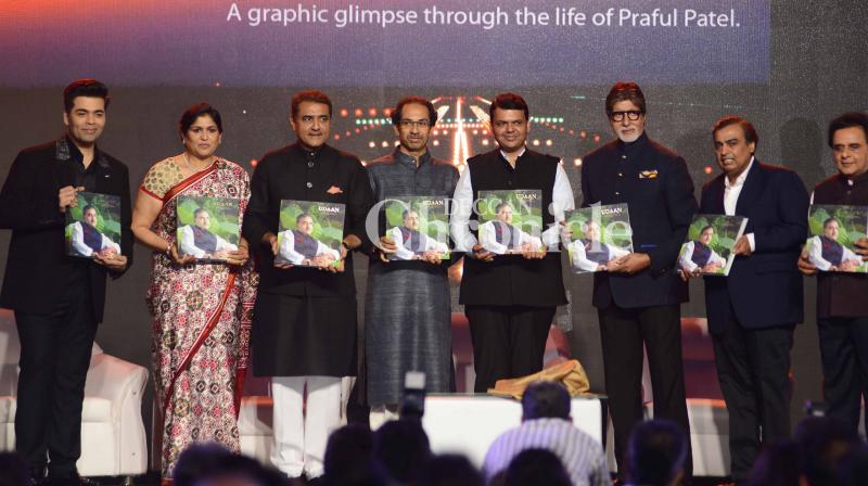 Amitabh Bachchan, Karan Johar launch Praful Patels book with other celebs