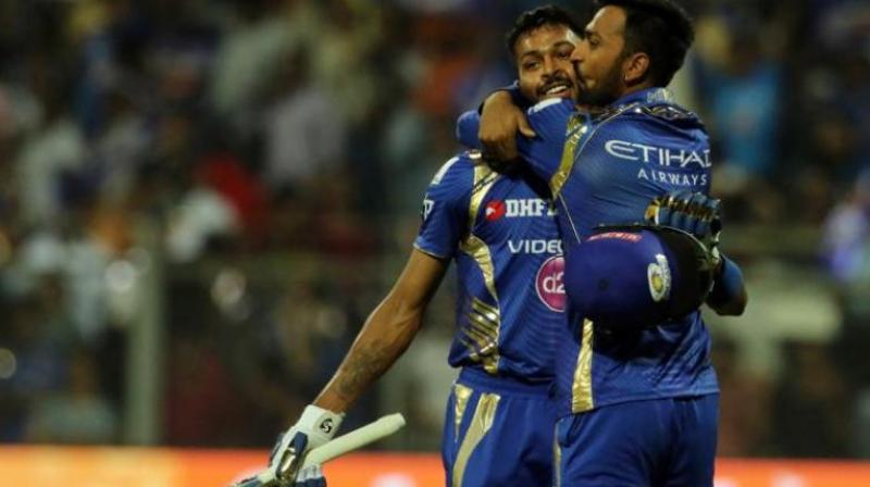 Both Krunal and Hardik play for Mumbai Indians in Indian Premier League (IPL) and share a very close bond with each other. (Photo: DC File)
