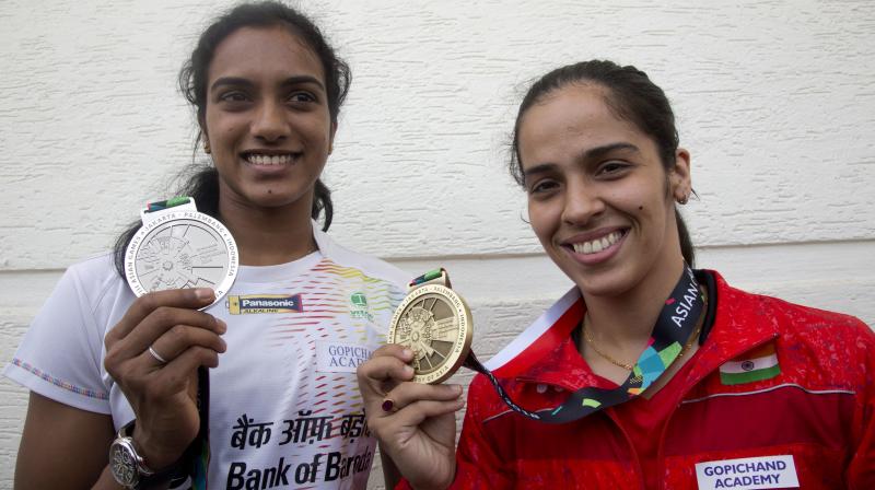 Sindhu and Saina will undoubtedly be the biggest attraction with some big names including last editions finalists, Kidambi Srikanth and HS Prannoy giving the tournament a miss due to fitness issues. (Photo: AP)