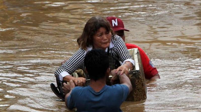 Were really sad that we have this news especially because our countrymen were looking forward to celebrate Christmas, Marina Marasigan of the governments disaster-response agency told a televised news conference. (Photo: AFP)