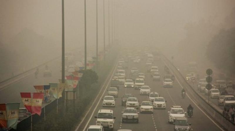 Peak level of respirable pollutants PM2.5 and PM10 also violated the safe limits by over 15 times at places like RK Puram. (Photo: PTI)
