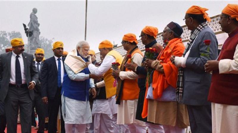 Prime Minister Modi was in Patna for a visit. (Photo: PTI)