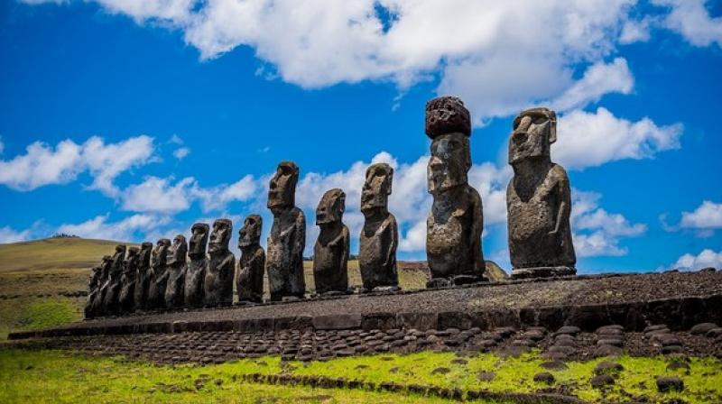 There are a number of mysteries surrounding the Easter Island. (Photo: ANI)