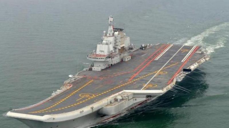 Chinas aircraft carrier Liaoning. (Photo: AFP)