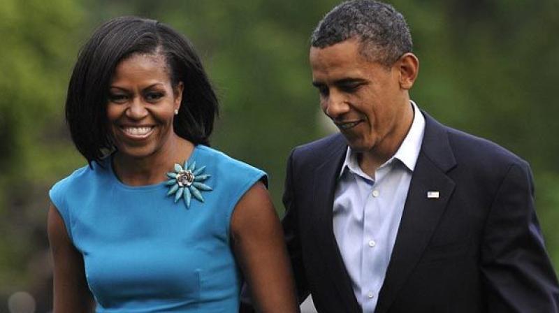 File photo of US first lady Michelle Obama and President Barack Obama. (Photo: AP)