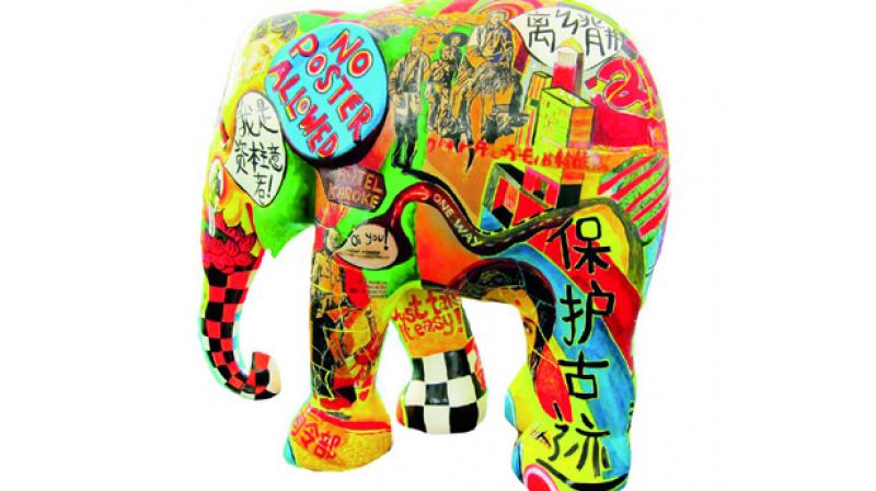 The elephant parade