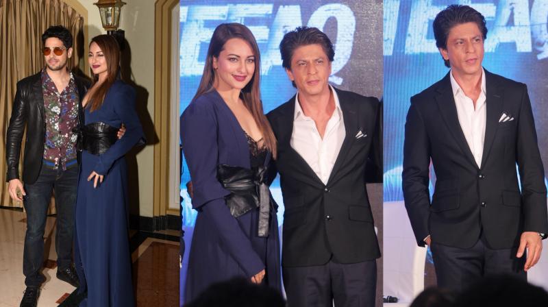 SRK, Karan Johar and star cast at Ittefaq press meet