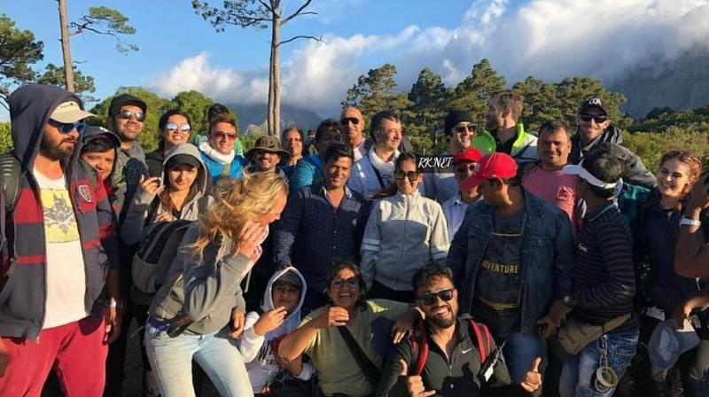 Ranbir Kapoor, Manisha Koirala, Rajkumar Hirani wrap Dutt biopic Cape Town schedule.