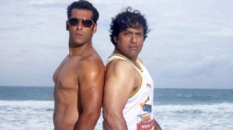 Salman and Govinda in a still from Partner.