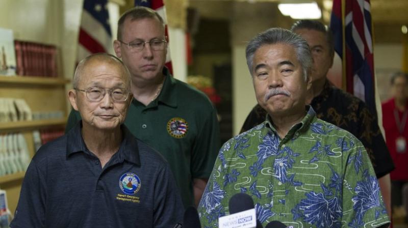 The Hawaii Emergency Management Agency tweeted there was no threat about 10 minutes after the initial alert, but that didnt reach people who arent on the social media platform. A revised alert informing of the false alarm didnt reach cellphones until about 40 minutes later. (Photo: AP)