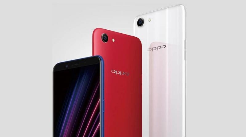 The OPPO A1 will be available in three colour variants  Cherry Red, Dark Blue, and Pearly White.