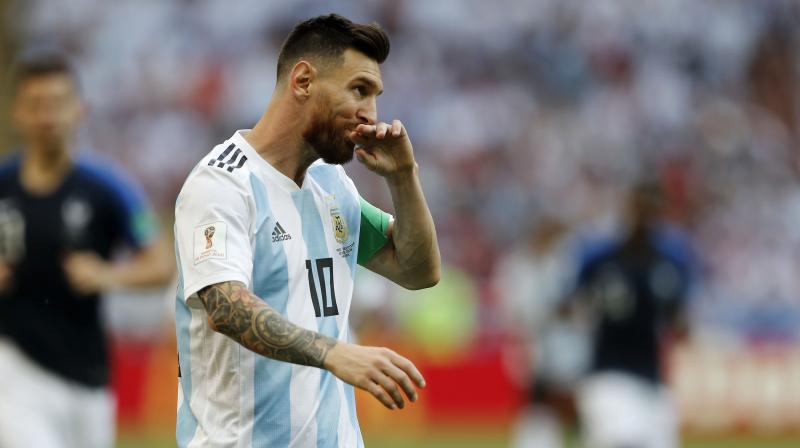 Messi would be 35 by the time the Qatar World Cup kicks off in 2022. (Photo: AP)