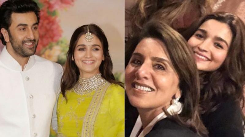 Amid strongest hints of affair with Ranbir, Alia bonds with his mom ...