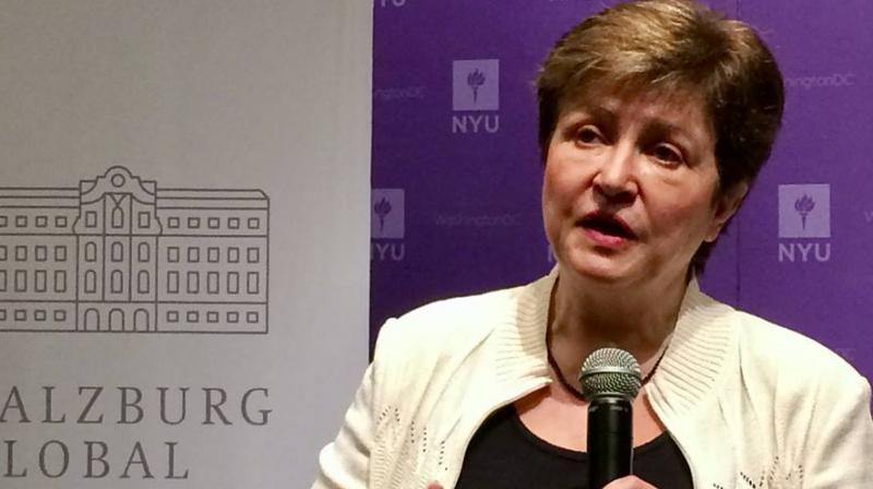 World Banks Chief Executive Officer Kristalina Georgieva