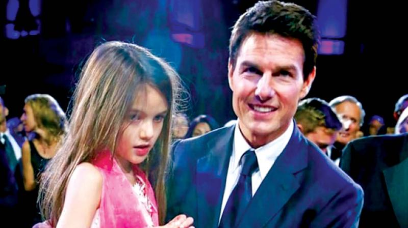 Tom Cruise with daughter Suri Cruise