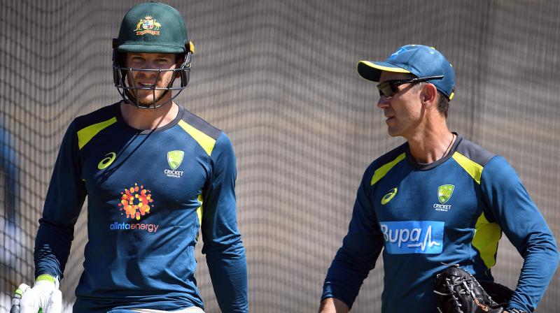 Langer said he was happy that his team could stand its ground against an aggressive India during the Test. (Photo: AFP)