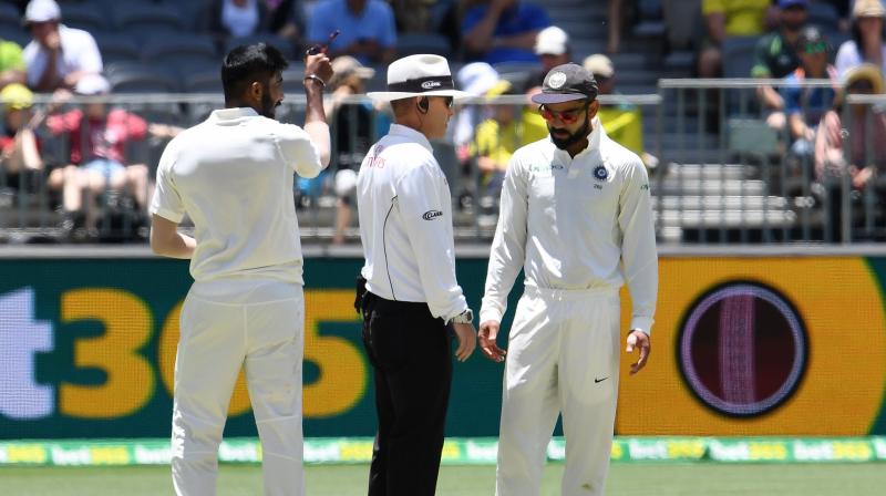 Allan Border, Mike Hussey, Mitchell Johnson and even Indias Sanjay Manjrekar has expressed their displeasure over Kohlis on-field antics in the ongoing series Down Under. (Photo: AFP)