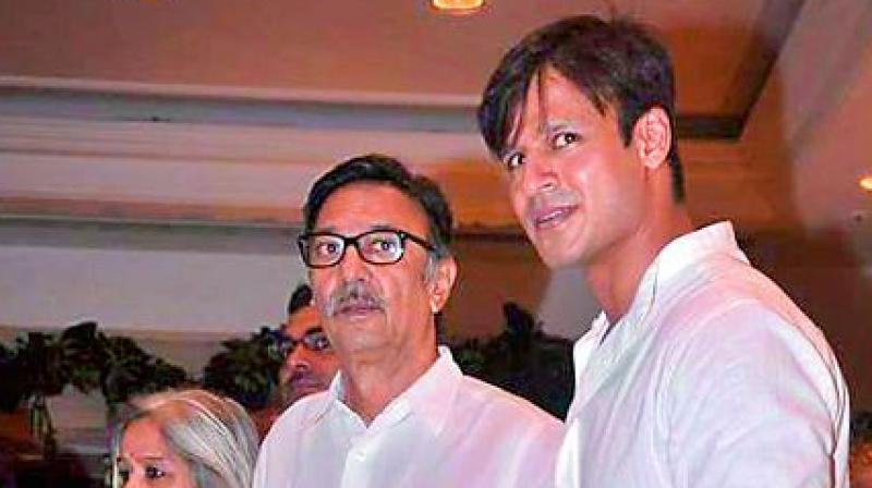 Vivek Oberoi and Suresh Oberoi