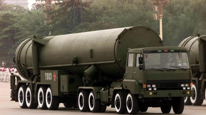 Chinas DF-41 ballistic missiles. (Photo: AP)