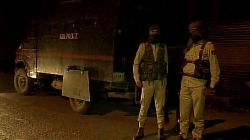 Search operations are underway for the militants who fled the spot. (Photo: ANI/Twitter)