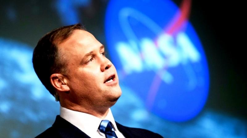 Jim Bridenstine, head of the US aerospace agency NASA, says he hopes to have austronauts back on the moon by 2028. (Photo: AFP)