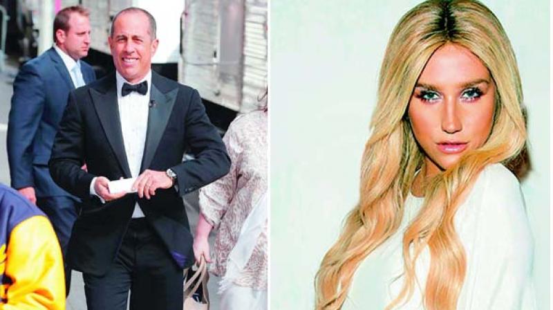 Jerry Seinfeld and Kesha