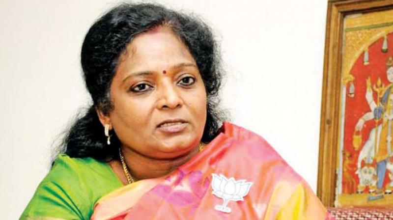 Tamil Nadu BJP chief Tamilisai Soundararajan and her Congress counterpart Su Thirunavukarasar were involved in an interesting political spat on Twitter  exchanging barbs on the Election Commission allotting Two Leaves symbol to EPS-OPS faction of the AIADMK.