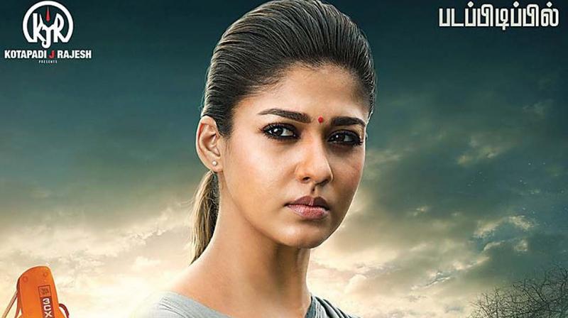 A Kannada film producer has approached the Madras high court to restrain Kotapadi J.Rajesh of KJR Studios, Gopi Nainar, director and actor Nayanthara from exhibiting the Tamil film  Aramm  all over India.