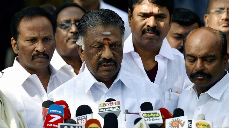 Chief Minister of Tamil Nadu O. Panneerselvam (Photo: PTI)