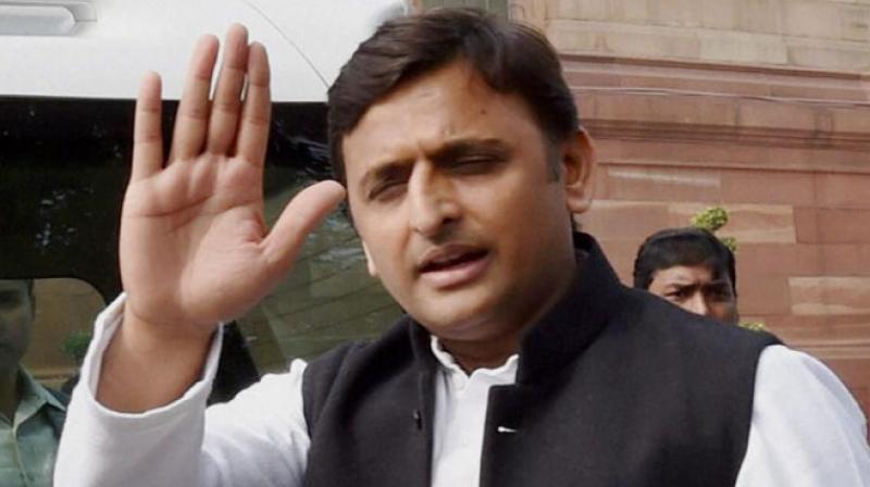 Akhilesh said it was SP, which thought about peoples welfare and launched a number of developmental and welfare schemes for them. (Photo: PTI/File)