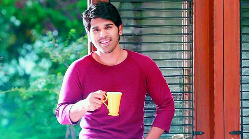 The teaser of Allu Sirishs upcoming thriller Okka Kshanam released a few days back and the actor is upbeat about the response on social media. (Photo: DC)