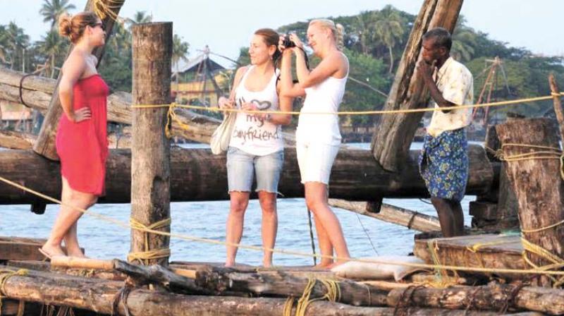 Tourists at Alappuzha. (File pic)