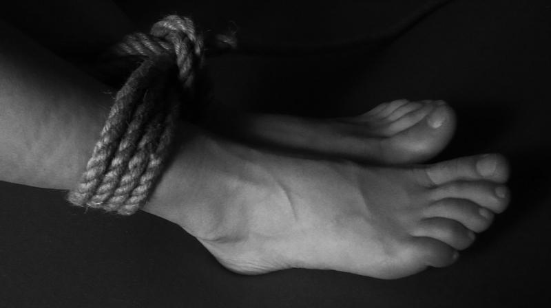 The kidnappers had tied the boys hands and legs. (Representational Image)