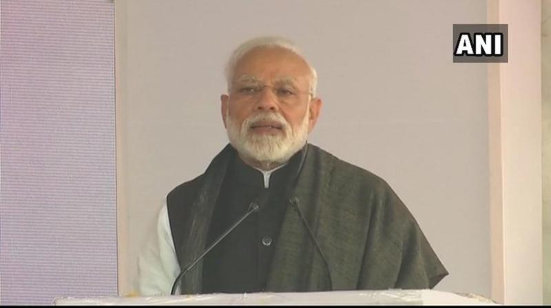 If our neighbour that is totally isolated in the world thinks it can destabilise India through its tactics and conspiracies, then it is making a big mistake, said Prime Minister Narendra Modi. (Photo: ANI)