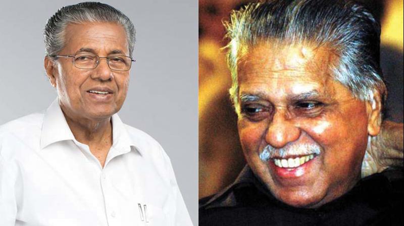 M. K. Damodaran and Pinarayi Vijayan