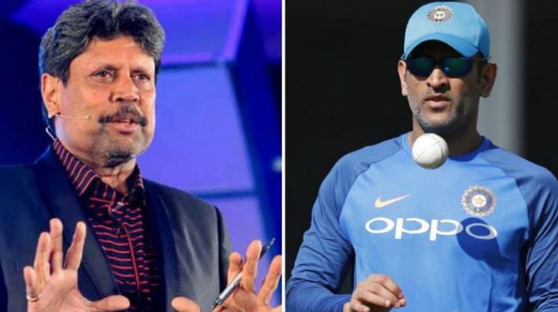I am currently not in the opinion of dropping (MS) Dhoni from the team. I dont see a better name than him at the moment that currently fits in the squad, said Kapil Dev. (Photo: PTI / AFP)